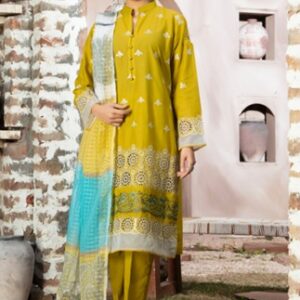 Mustard Glow – Embroidered Fancy Suit