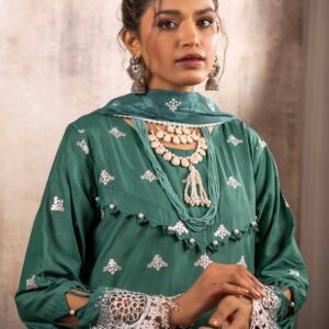 Teal Green Fancy Suit