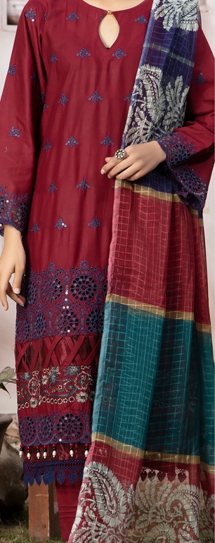Maroon Majesty – Fancy Suit - Image 4