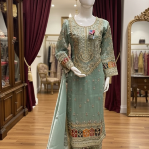Sahar Mirror Silk Elegance