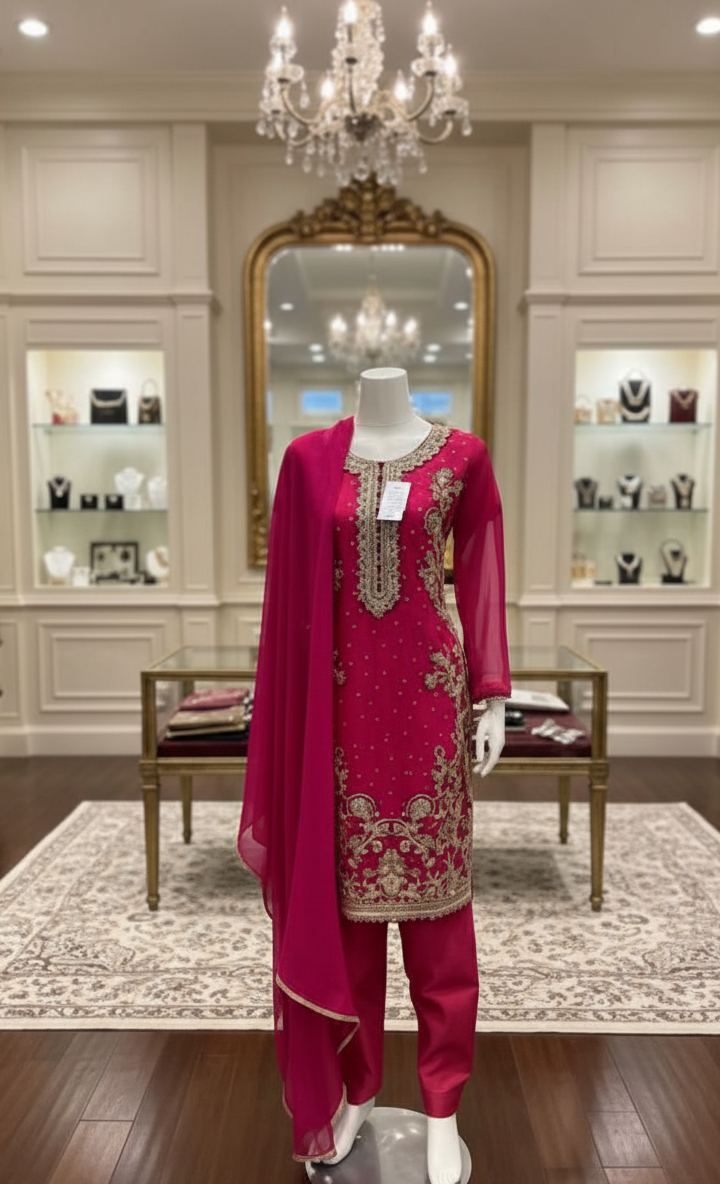 Sahar Regal Three-Piece