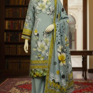 Digital Lawn Suit with Printed Dupatta